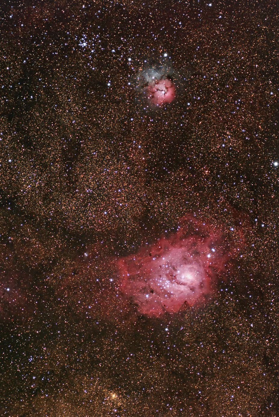 M8 - NGC6523 Lagoon Nebula