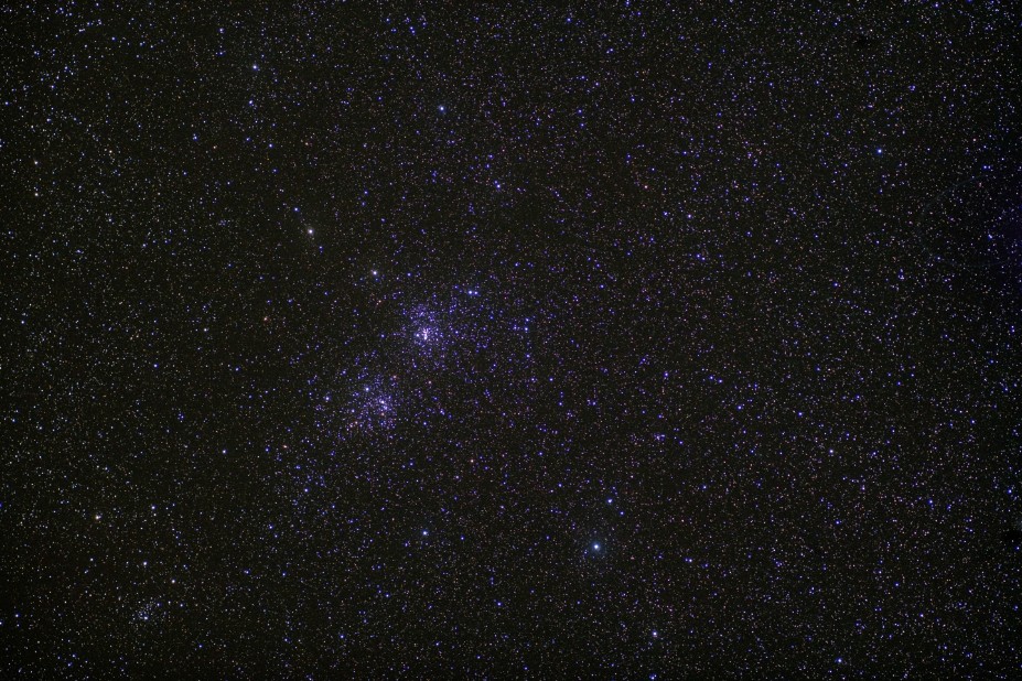 NGC 869 + NGC 884 - h & chi