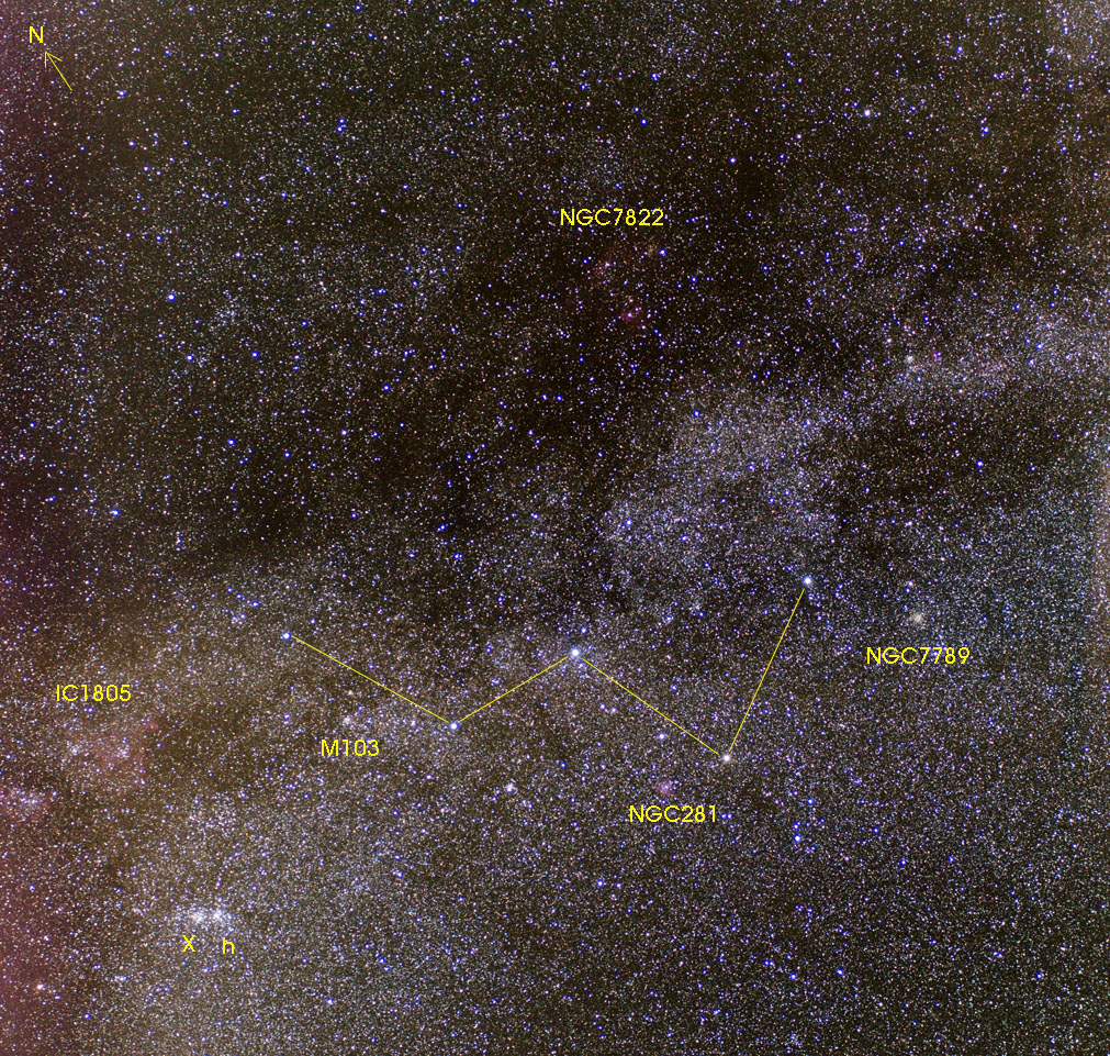 Casiopeia & Milkyway