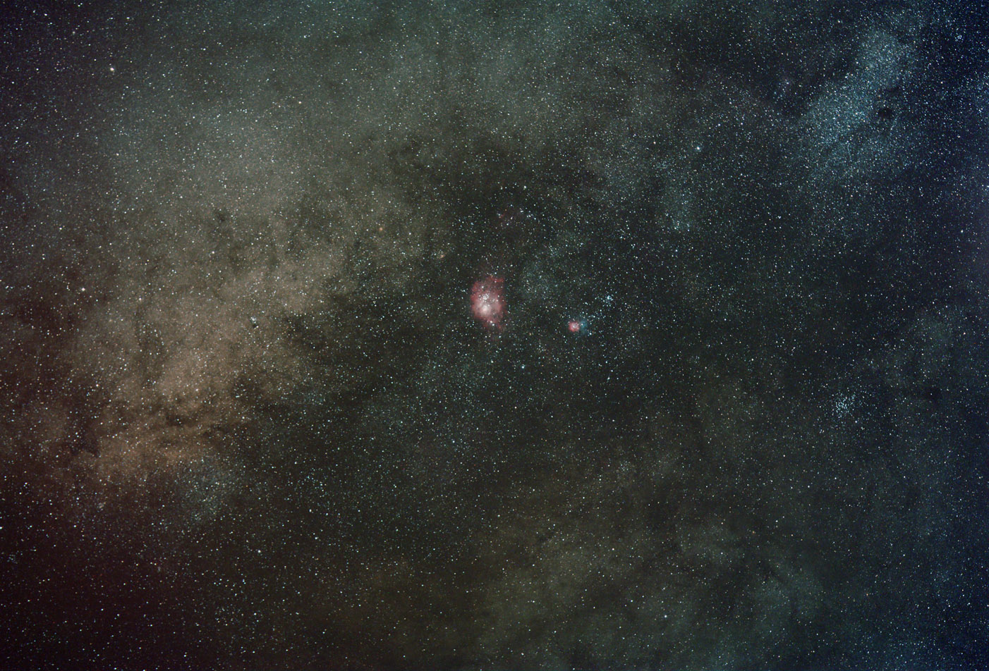 Milkyway, M8, M20