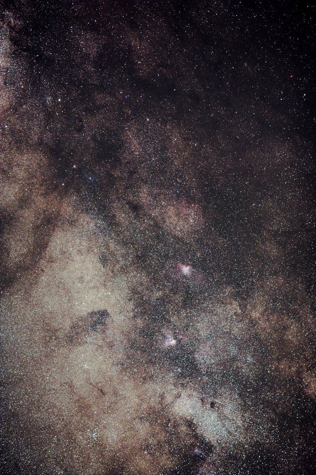 Milkyway, M16, M17