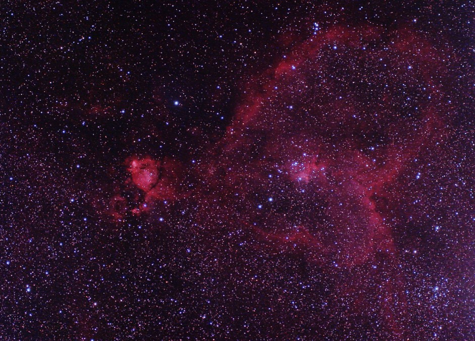 IC1805 & NGC896