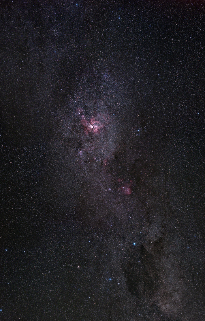 Winter Milkyway from Carina to Crux - 55 Megapixel