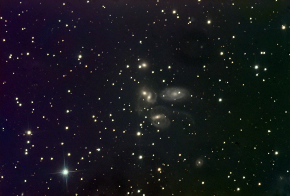 NGC7317 ... NGC 7320 Stephan's Quintet